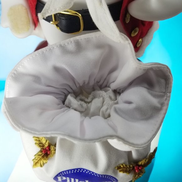 Rare Santa Doughboy Porcelain Collector’s Doll L.E. Danbury Mint & Pillsbury Co. - Picture 7 of 16